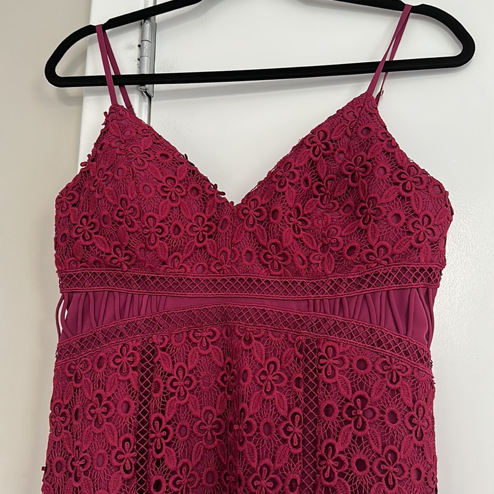 Purple Midi Dress